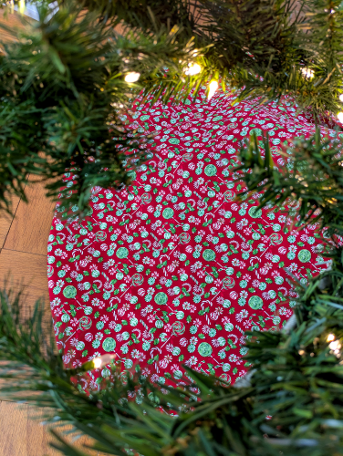 Candy Christmas Tree Skirt - Image 5