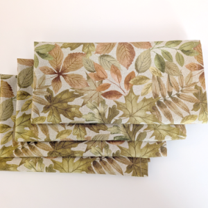 Autumn Splendor Reusable Cotton Napkins