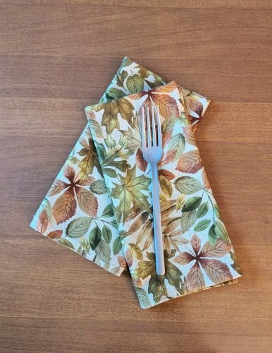 Autumn Splendor Reusable Cotton Napkins - Image 3