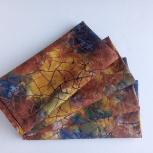 Autumn Batik Dinner Table Napkins