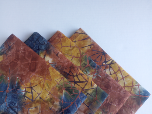 Autumn Batik Dinner Table Napkins - Image 4