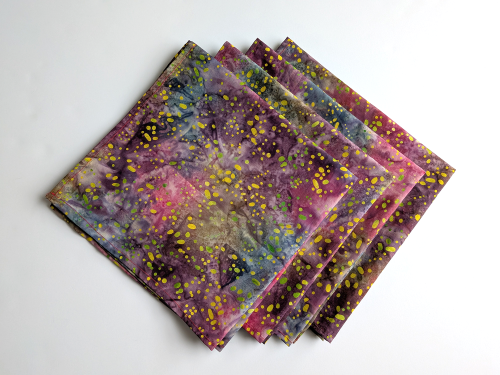 Batik Dinner Table Napkins Nebula - Image 8
