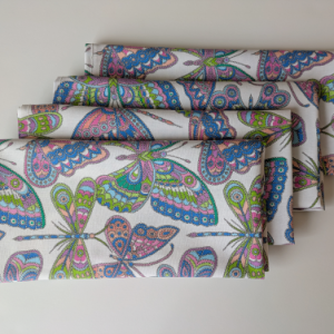 Modern Butterfly Dinner Table Napkins