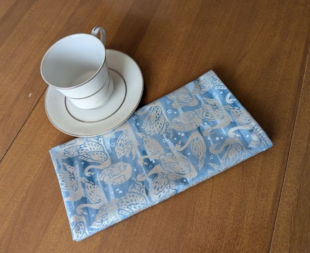 Swans Dinner Table Napkins