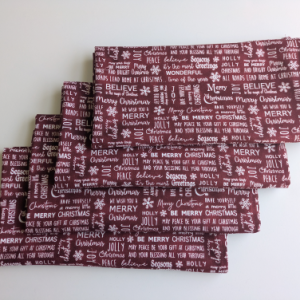 Merry Christmas Dinner Table Napkins