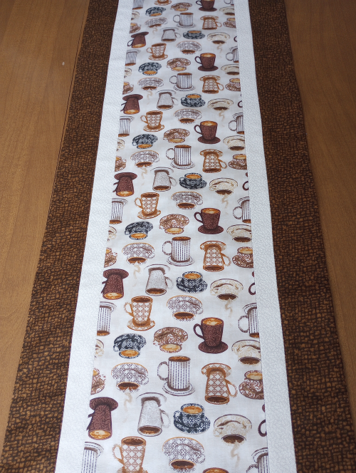 Coffee Table Runner Brown - Image 6