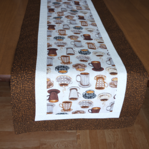 Coffee Table Runner Brown