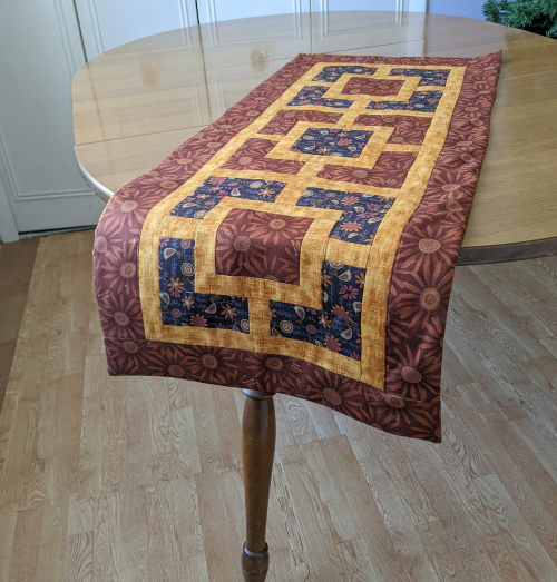 Country Birds Farmhouse Table Runner