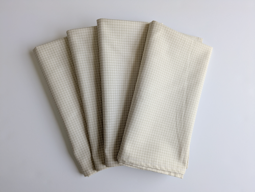 Cream Dinner Table Napkins - Image 6