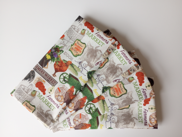 Farmer's Market Dinner Table Napkins - Image 6