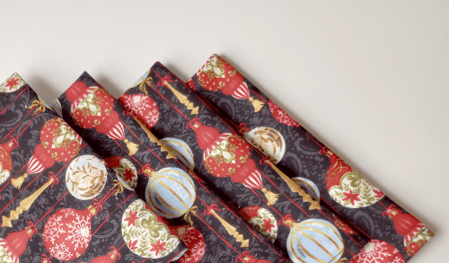 Holiday Wishes Dinner Table Napkins - Image 7