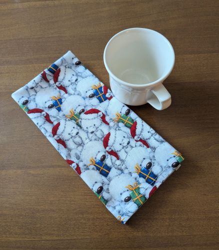 Merry Bear Gifts Dinner Table Napkins - Image 4