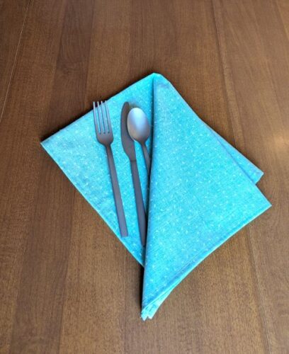 Mint Green Dinner Table Napkins