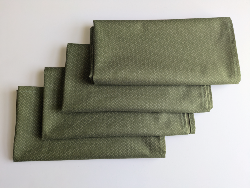 Olive Green Dinner Table Napkins - Image 7