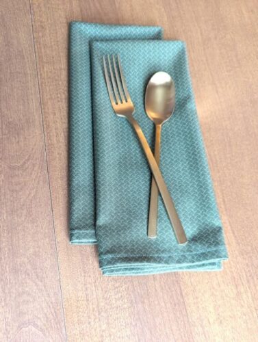 Olive Green Dinner Table Napkins