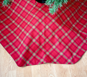 Tartan Plaid Christmas Tree Skirt