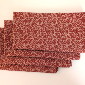 Bordeaux Damask Napkins