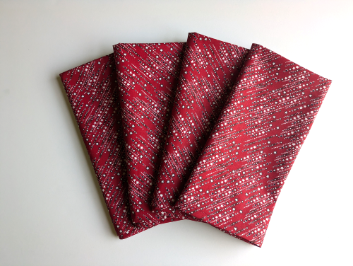 Red, White and Blue Dinner Table Napkins - Image 5