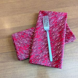 Red, White and Blue Dinner Table Napkins