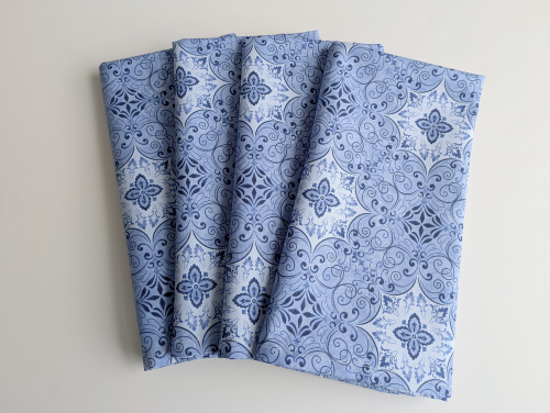 Stone Blue Dinner Table Napkins - Image 11