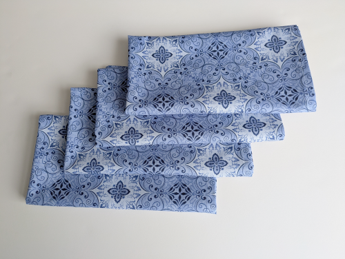 Stone Blue Dinner Table Napkins - Image 10