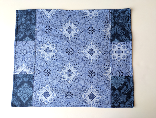 Stone Blue Placemat Napkin Set - Image 9