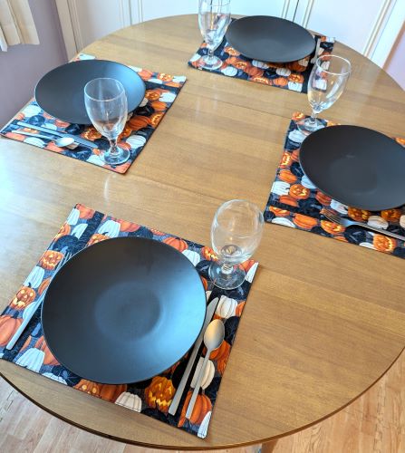Spooky Halloween Dining Table Placemats - Image 4