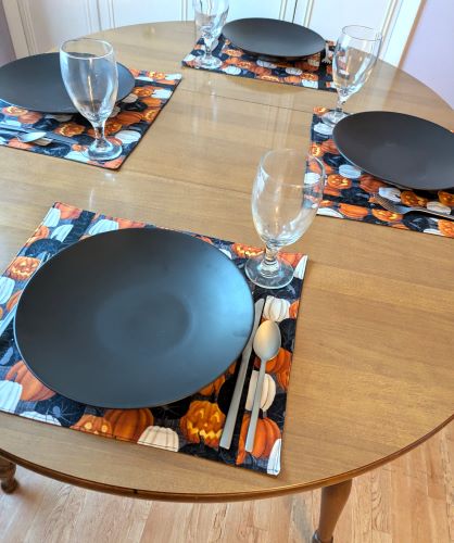 Spooky Halloween Dining Table Placemats - Image 2