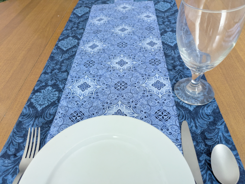 Stone Blue Table Runner - Image 2