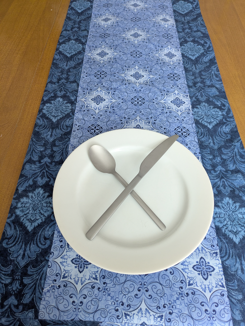Stone Blue Table Runner - Image 9