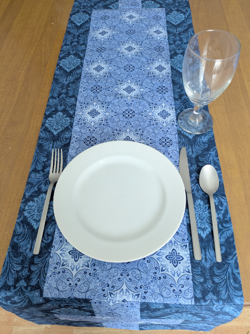 Stone Blue Table Runner - Image 5