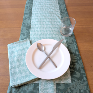 Stone Sage Table Runner Napkin Set