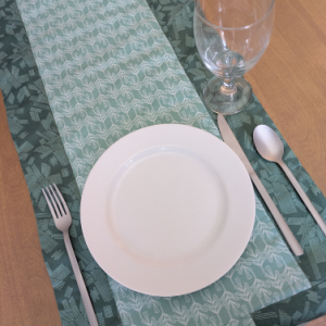 Stone Sage Table Runner