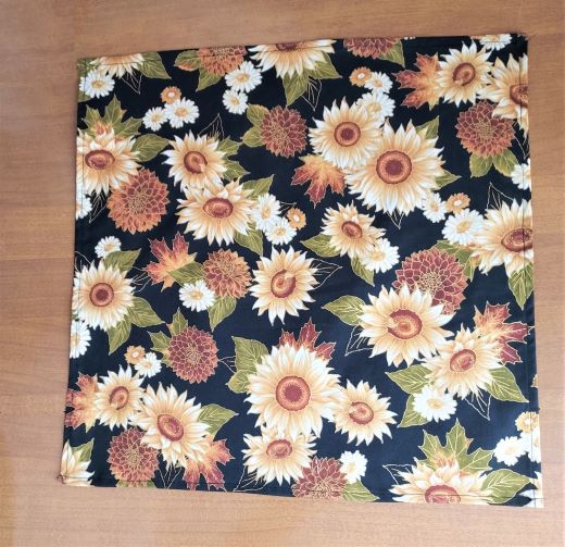 Harvest Floral Dinner Table Napkins - Image 8