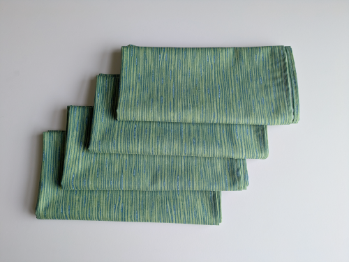 Tranquility Green Dinner Table Napkins - Image 9