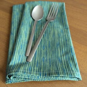 Tranquility Green Dinner Table Napkins