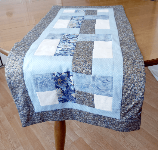 Victoria Dark Blue Table Runner - Image 4