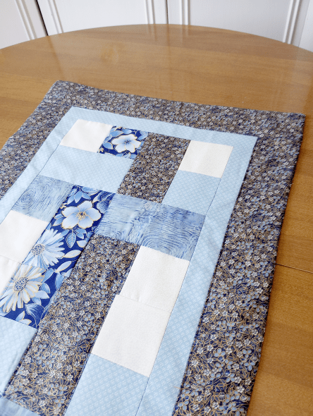 Victoria Dark Blue Table Runner - Image 6
