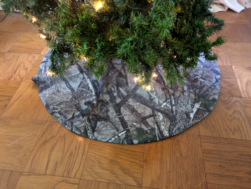 Woodland Camo Tree Skirt