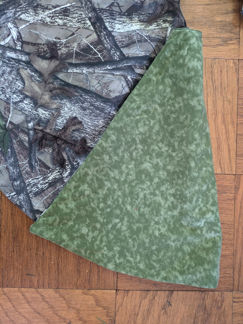 Woodland Camo Tree Skirt - Image 6