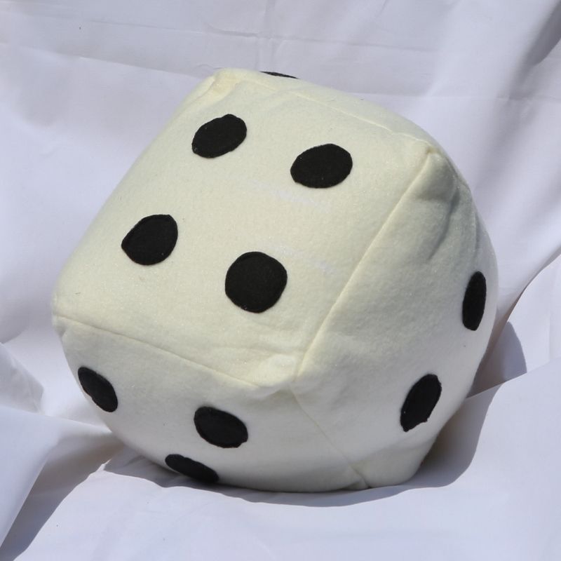 Handmade Dice Pillow - Image 2