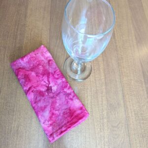 Pink Batik Dinner Table Napkins Fabric napkins Dining napkins Handmade Cotton Napkins Bohemian Napkins Boho Napkins Supreme Accents