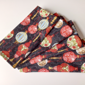 Ornaments Dinner Table Napkins Fabric napkins Dining napkins Handmade Cotton Napkins Holiday Napkins Christmas Napkins Supreme Accents