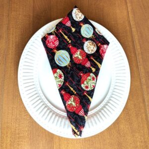 Ornaments Dinner Table Napkins Fabric napkins Dining napkins Handmade Cotton Napkins Holiday Napkins Christmas Napkins Supreme Accents