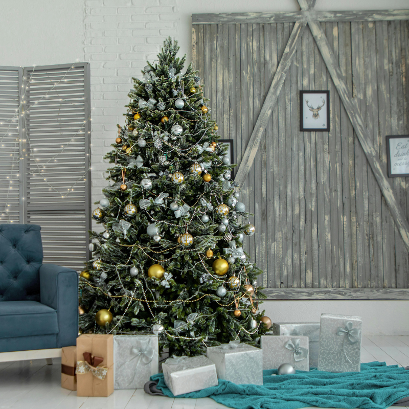Supreme Accents The Finishing Touch A Christmas Tree Skirts - How a Christmas Tree Skirt EleA Christmas Tree Skirt Frames Your Tree Fabulously