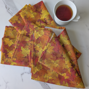 Autumn Leaves Cloth Dinner Napkins,Reusable Cotton Napkins,cotton napkins,decorative napkins,fabric napkins,fall napkins,reusable napkins,thanksgiving napkins,everyday cloth napkins,everyday napkins,fall cloth napkins,leaf napkins,botanical napkins,reusable cloth napkins,fall table decor,autumn table decor,dinner party napkins,easy care napkins,machine washable napkins,cloth napkin sets,eco-friendly napkins,Thanksgiving table decorations,fall kitchen textiles,autumn leaf design,elegant dinner napkins,home decor linens,soft fabric napkins,fall Cloth dinner napkins,charming fall leaf Cloth dinner napkins,premium fabric napkins,table linens for fall,eco-friendly table linens,washable dinner napkins, seasonal table decor Supreme Accents