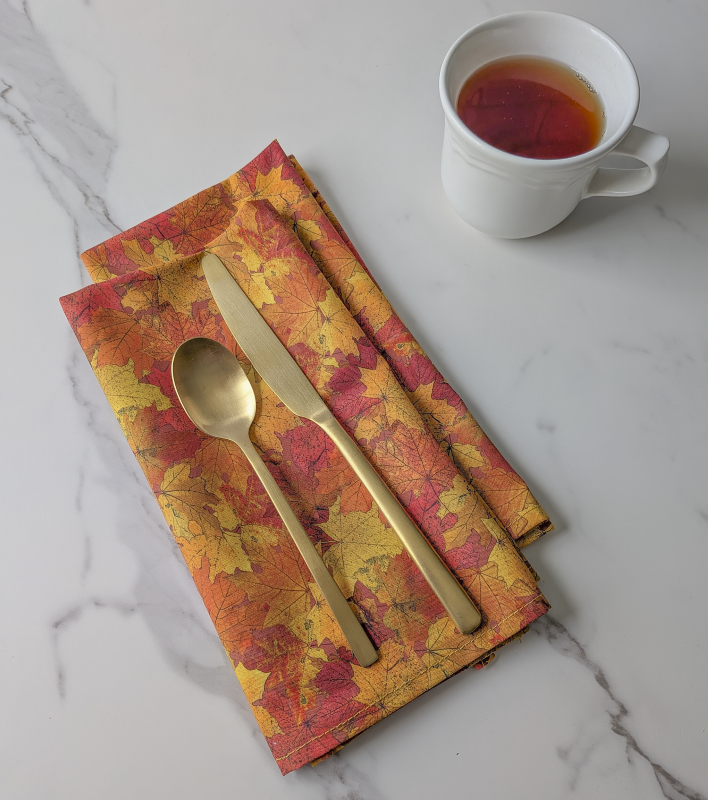 Autumn Leaves Cloth Dinner Napkins,Reusable Cotton Napkins,cotton napkins,decorative napkins,fabric napkins,fall napkins,reusable napkins,thanksgiving napkins,everyday cloth napkins,everyday napkins,fall cloth napkins,leaf napkins,botanical napkins,reusable cloth napkins,fall table decor,autumn table decor,dinner party napkins,easy care napkins,machine washable napkins,cloth napkin sets,eco-friendly napkins,Thanksgiving table decorations,fall kitchen textiles,autumn leaf design,elegant dinner napkins,home decor linens,soft fabric napkins,fall Cloth dinner napkins,charming fall leaf Cloth dinner napkins,premium fabric napkins,table linens for fall,eco-friendly table linens,washable dinner napkins, seasonal table decor Supreme Accents
